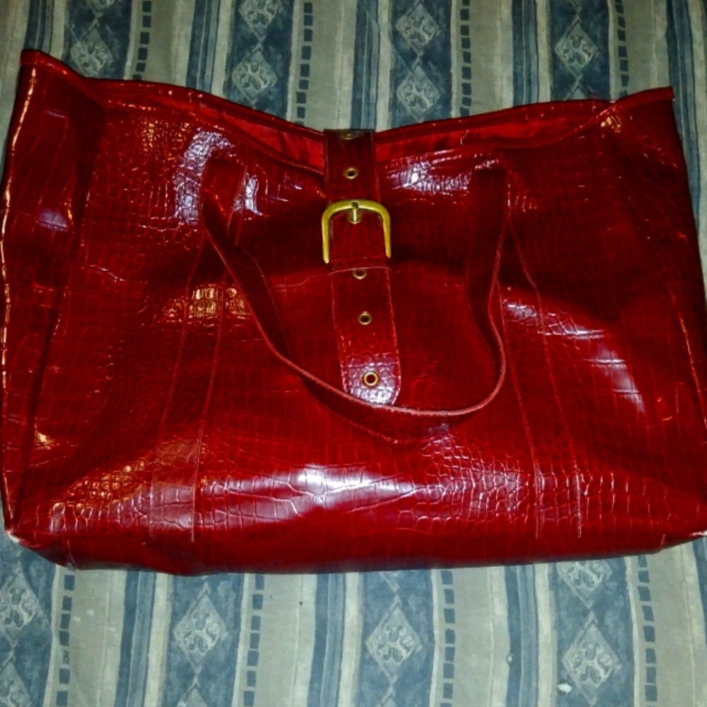 Red Tote Bag